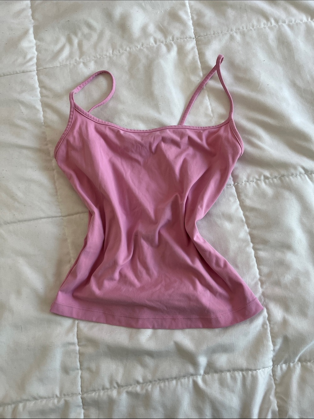 Garage Pink Spaghetti-Strap Camisole
